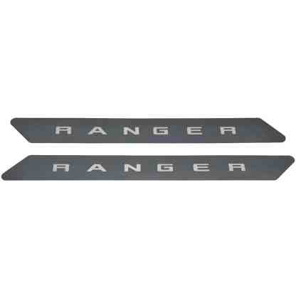 Putco Ford Ranger Logo Black Platinum Door Sill Plates 95144bpf