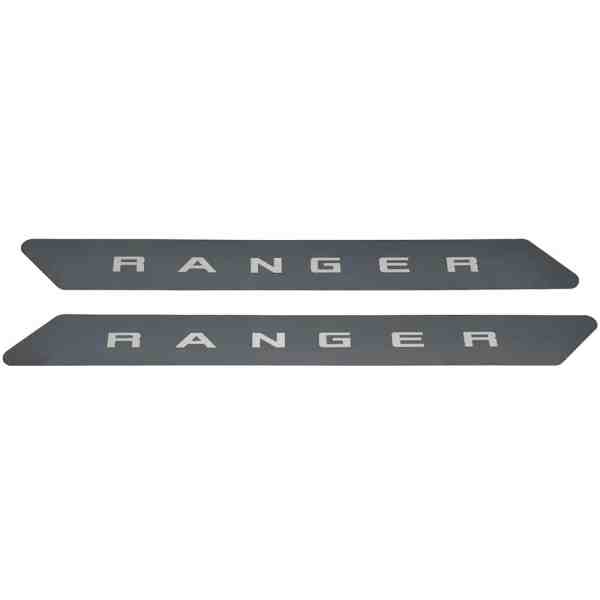 Putco Ford Ranger Logo Black Platinum Door Sill Plates 95144bpf