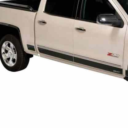 Putco GMC Logo Black Platinum Rocker Panels