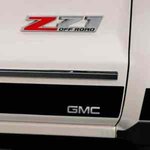 Putco GMC Logo Black Platinum Rocker Panels GMC