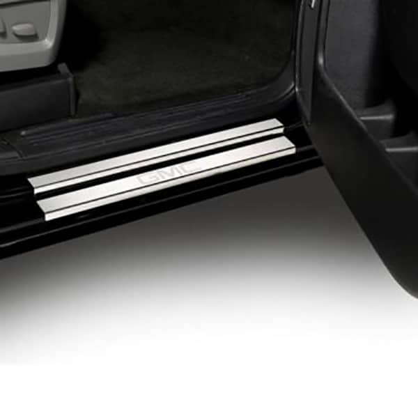 95171GM1 Putco Chevy Bow Tie Stainless Steel Door Sill Plates Kit