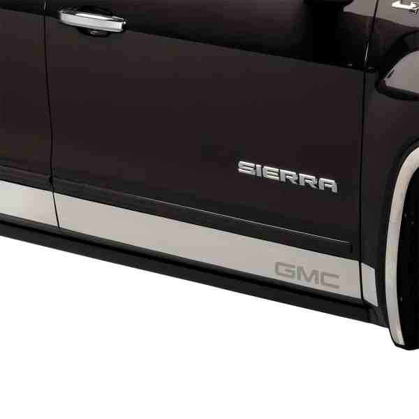 GMC Logo Stainless Steel Rocker Panel Putco