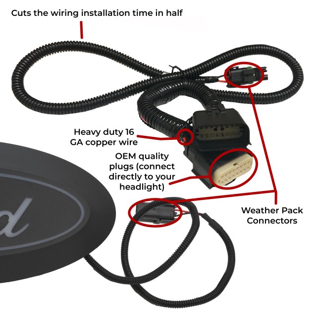 Keep all of your OEM electrical wiring 100% intact.